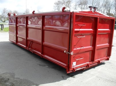 20m3 Container med hydraulisk låg