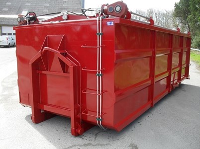 20m3 Container med hydraulisk låg