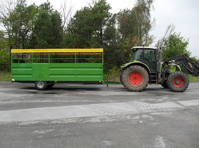 Hæve/sænke  dyretransportvogn