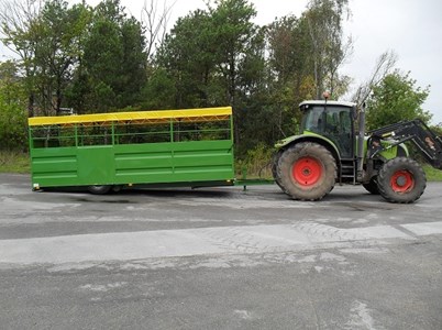 Hæve/sænke  dyretransportvogn