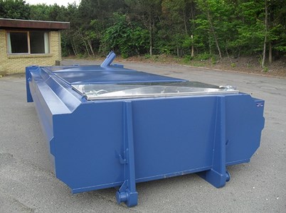 Sandafvandingscontainer