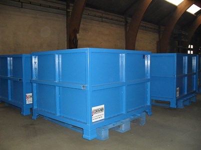 Container til papirstrimler