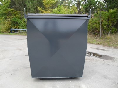 8 m3 Vippecontainer