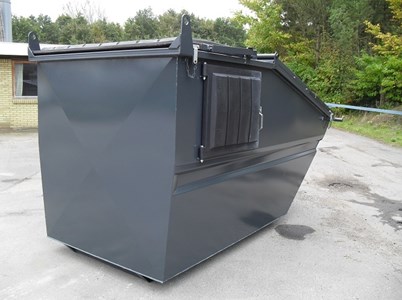 8 m3 Vippecontainer
