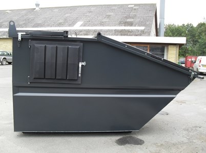 8 m3 Vippecontainer