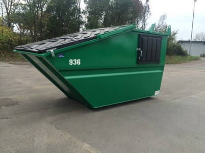 8 m3 Vippecontainer