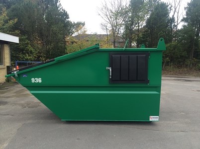 8 m3 Vippecontainer