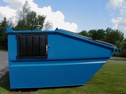 8 m3 Vippecontainer