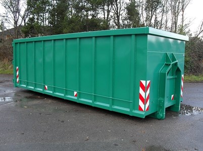 Åben 30m3 container