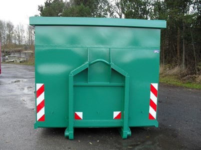 Åben 30m3 container