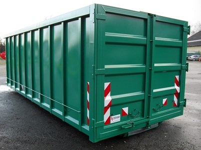 Åben 30m3 container