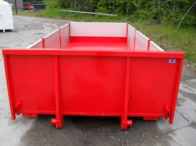 Container med alu. sider